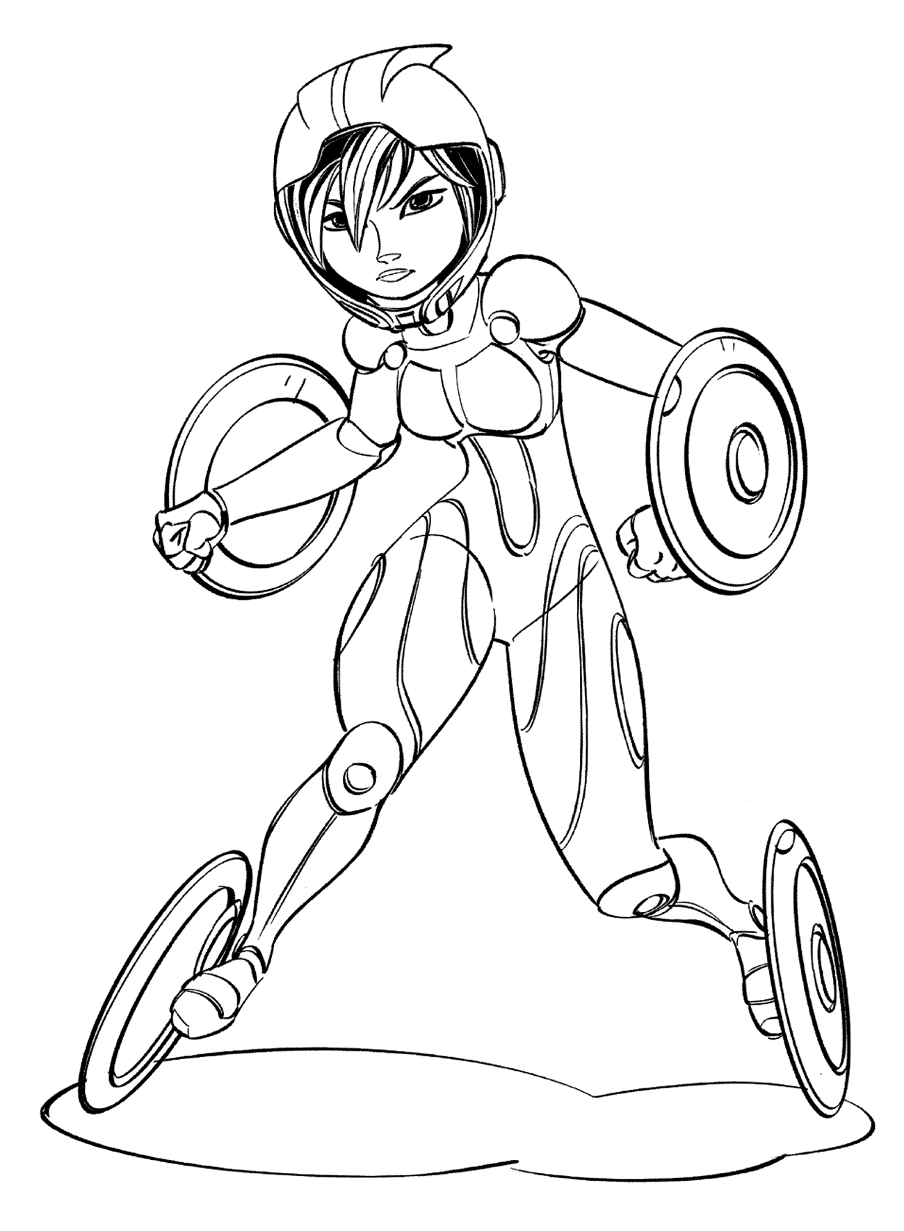 Coloriage - GoGo Tomago