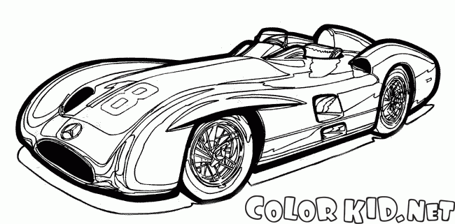 Coloriage  Voiture ancienne