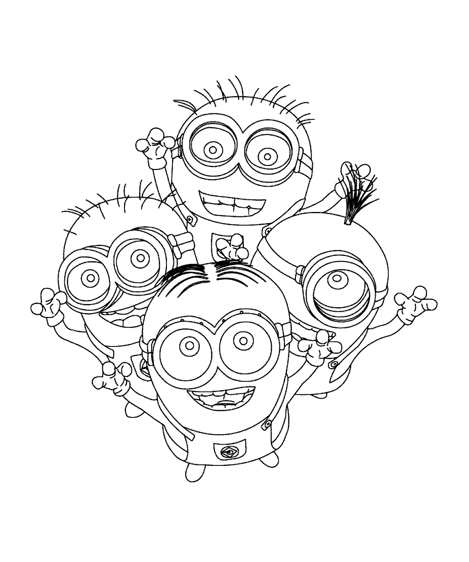 Coloriage - Minions