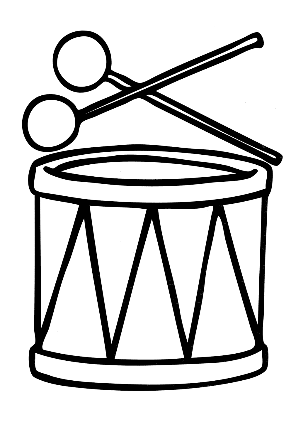 coloriage-tambour