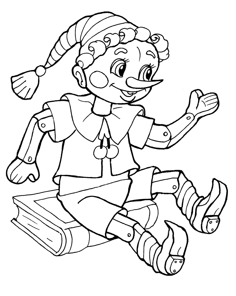 Coloriage - Pinocchio