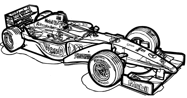 Coloriage  Formula One 1991