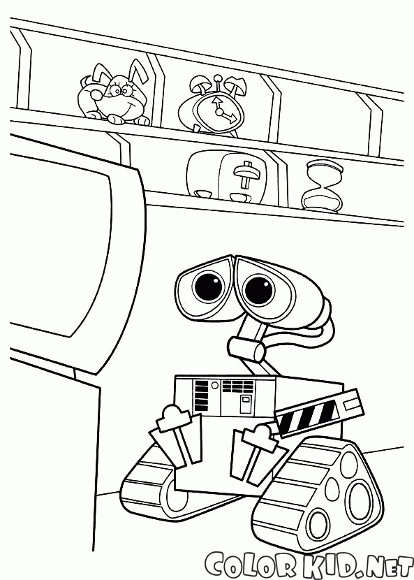 WALL-E à la maison