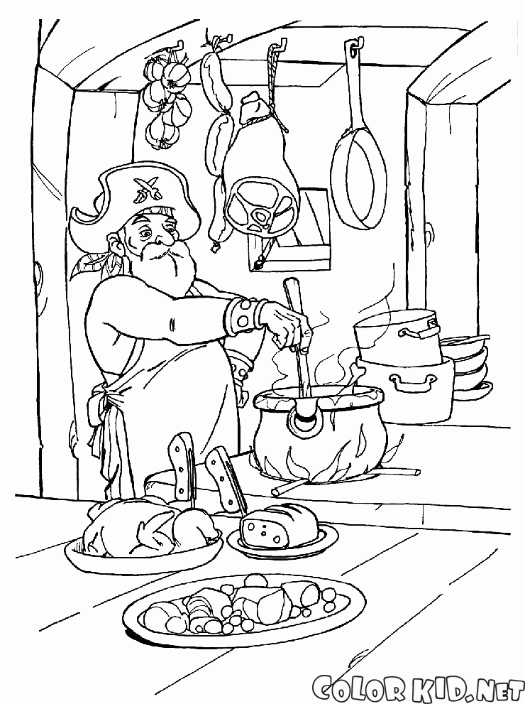 Cuisinier Pirate
