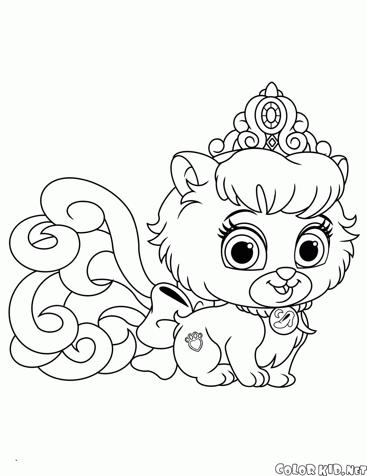 Coloriage - Animaux Disney