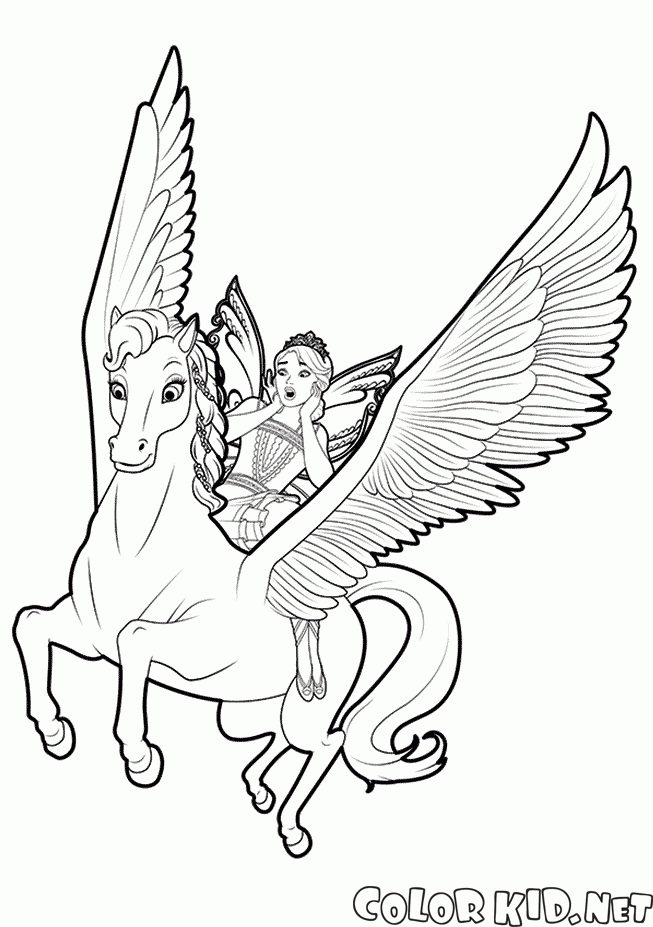 Fée et Pegasus