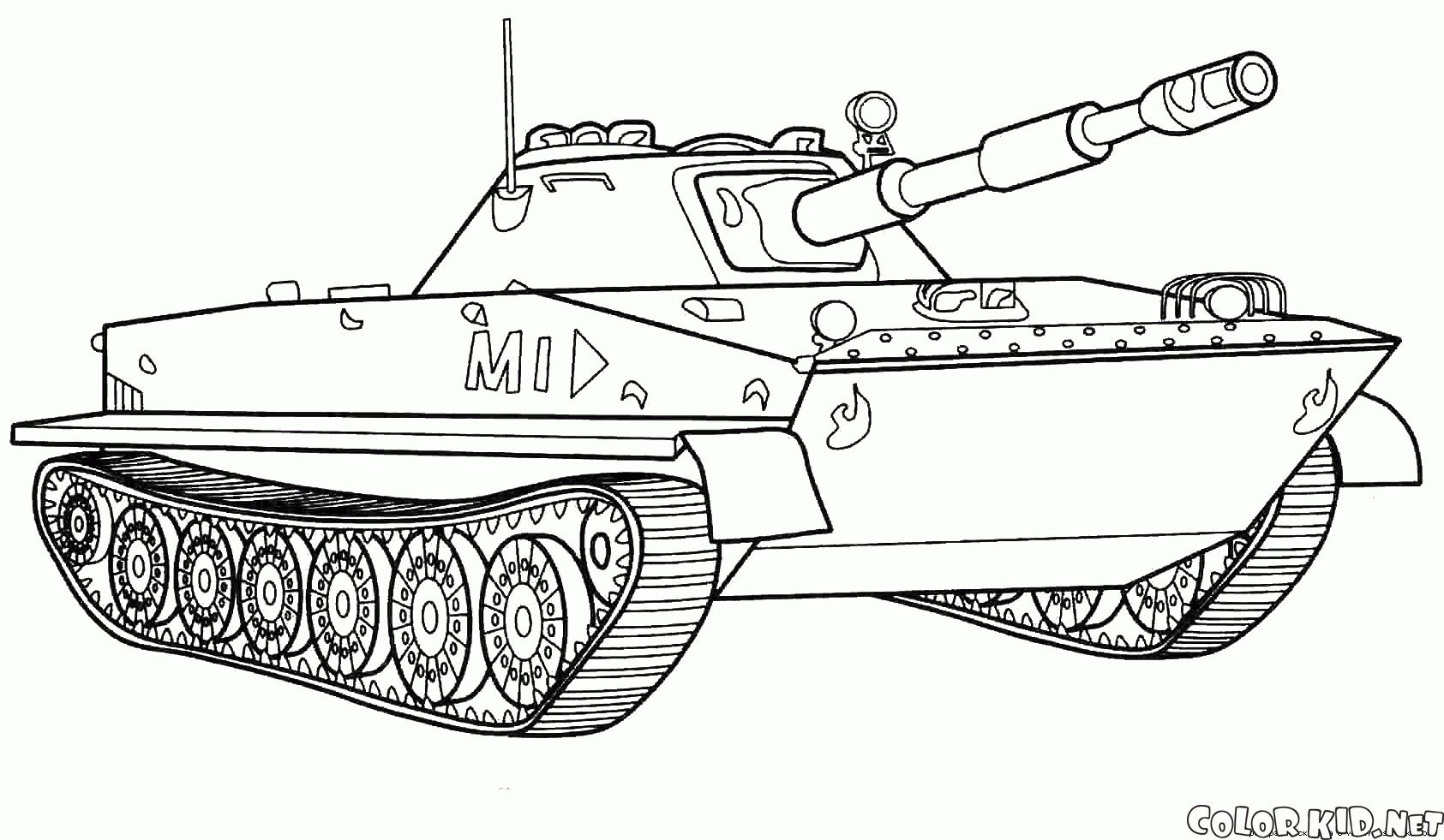 Amphibie Battle Tank