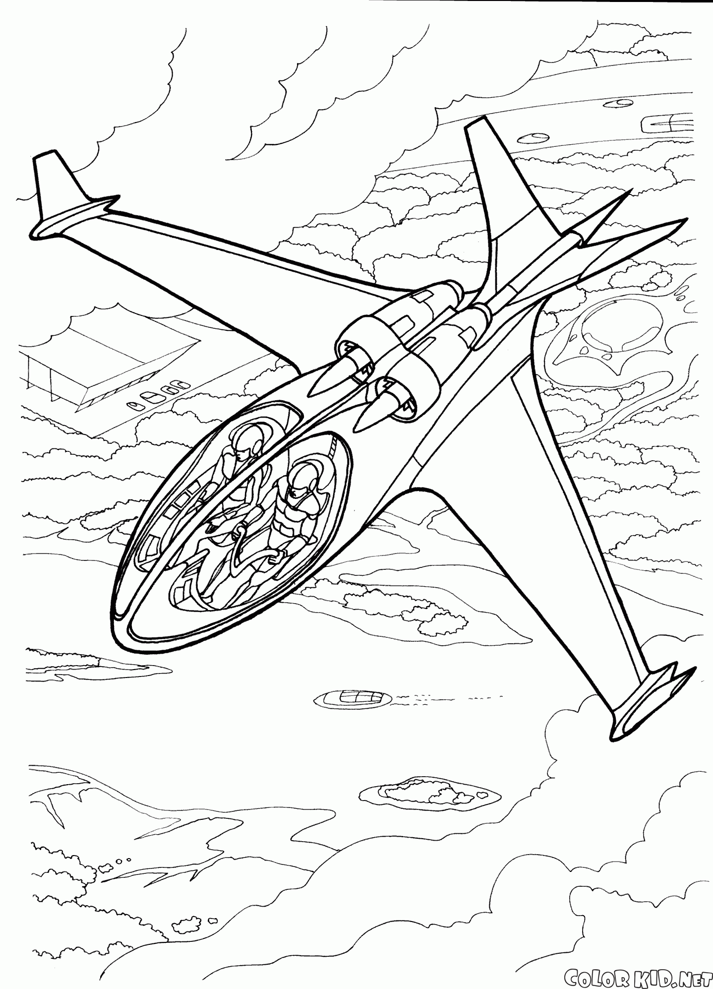 Mini avion à réaction