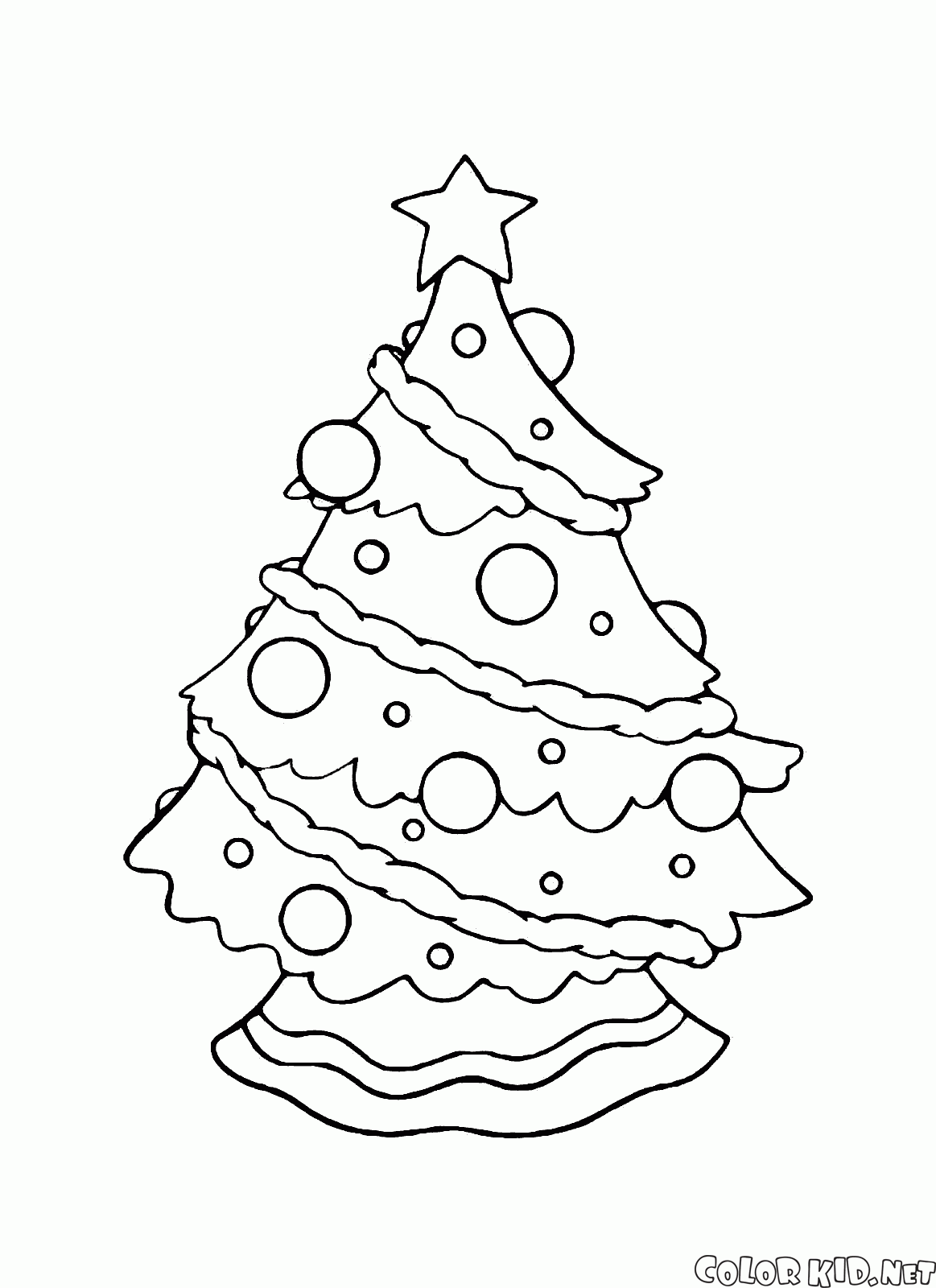 Fantaisie arbre de Noël décoré