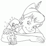 Tinker Bell et Peter Pan