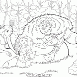 Merida avec les parents