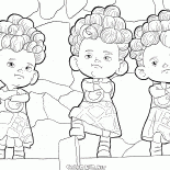 Les plus jeunes frères de Merida