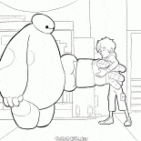 Hiro et Baymax