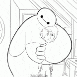 Amis Baymax et Hiro