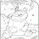 Le monstre est souriant