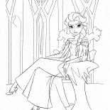 Reine dElsa Arendelle