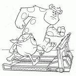 En salle de gym