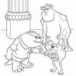 Mike apprend à effrayer