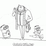 Gru et Minions fidèles