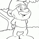 Laîné des Schtroumpfs