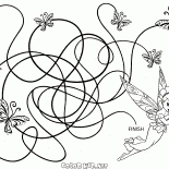 Tinker Bell et labyrinthe