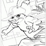 Puss in Boots sur la chasse