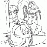 Mère Gothel et Flynn