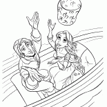 La lampe de Flynn et Raiponce