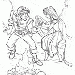 Raiponce guérit Flynn