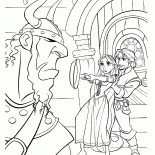 Poêle comme un outil de défense