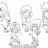 Protagonistes de Naruto
