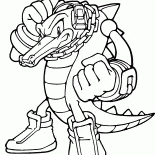 Vector le crocodile