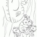 Dinosaures et Sid