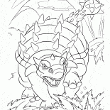 Dinosaure colère