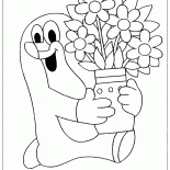 Mole avec vase