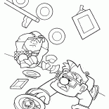 Maison est frappé par une tempête