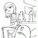 Les amis sont la réconforter