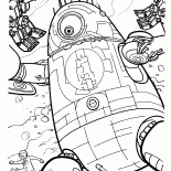 Robot énorme