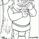 Shrek et le chat