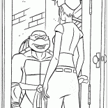 Teenage Mutant Ninja Turtles à la maison dhôtes
