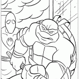 Donatello au combat