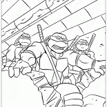 Tortues dans les égouts