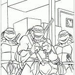 Teenage Mutant Ninja Turtles sur une mission