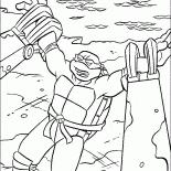 Teenage Mutant Ninja Turtles à une défectuosité