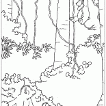 Lars sur la vigne
