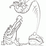 Scrat parmi les reptiles