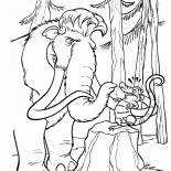 Manny et opossum gaie