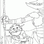 Grand-père en captivité