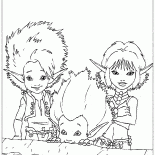 Arthur, Sélénia et Bétamèche