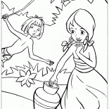 Mowgli et fille